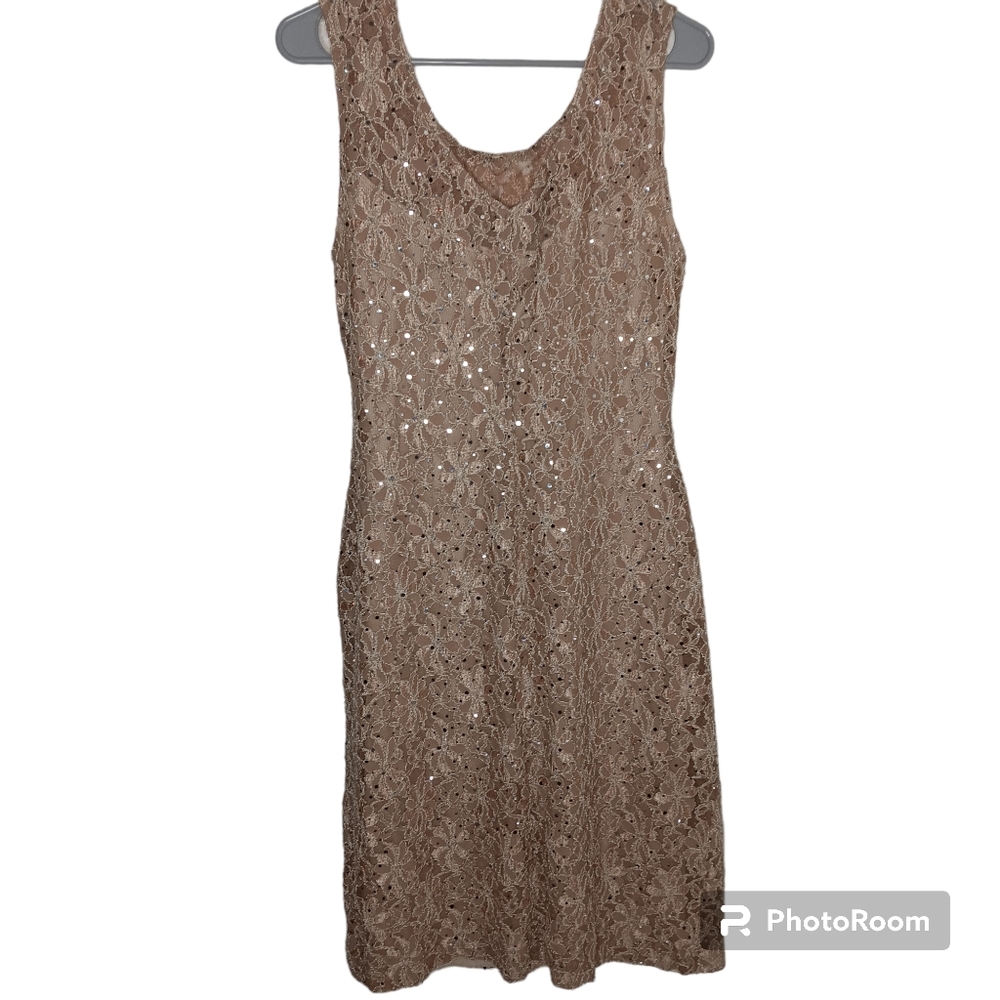 Connect apparel size 14 women's beige/tan with sparkles